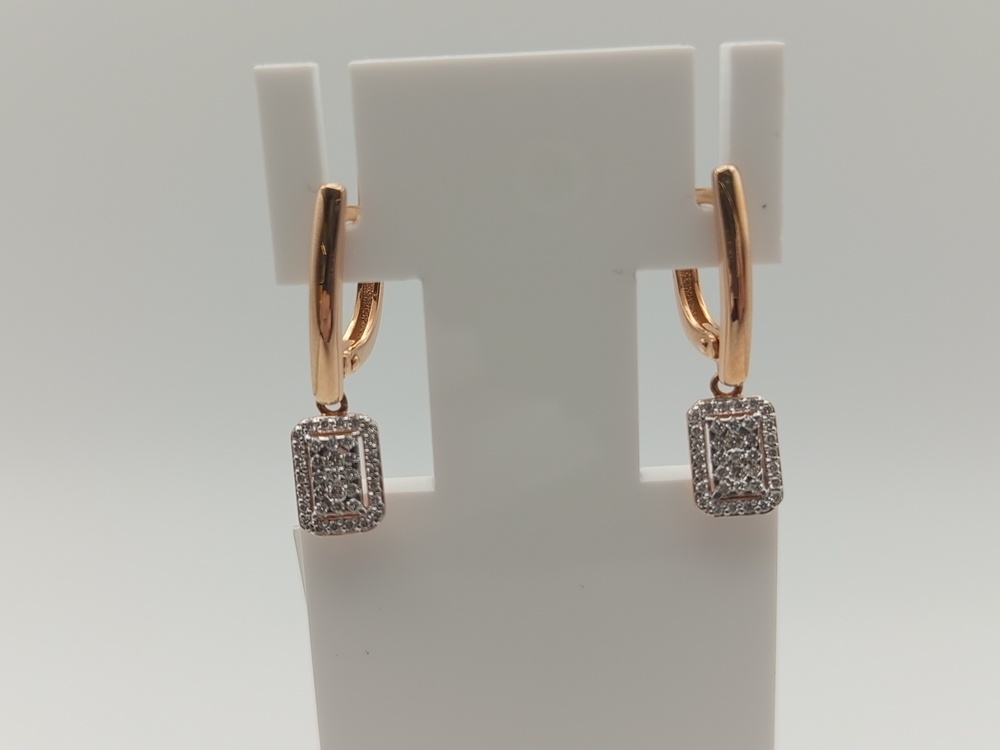 СЕРЬГИ БРИЛЛИАНТ (Au 585)