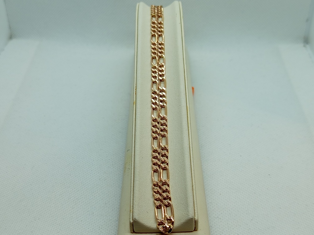 ЦЛФК585 ЦЕПЬ ПОЛНОВЕСНАЯ Фигаро(картье) (Au 585)