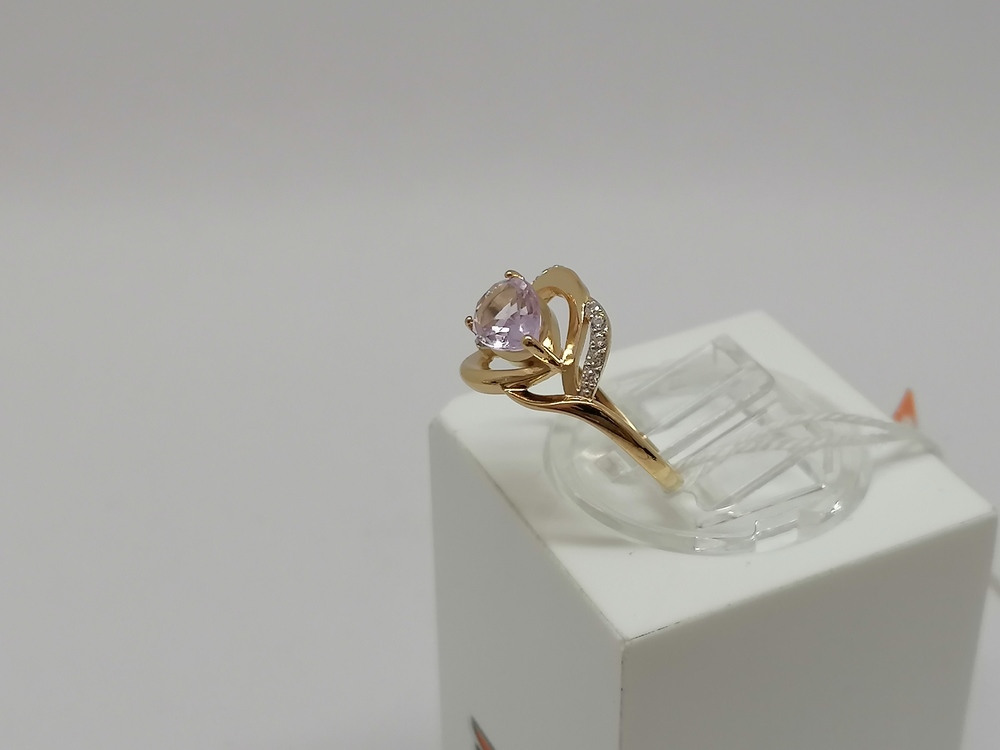 КОЛКМИ585 КОЛЬЦО С КАМНЯМИ (Au 585)