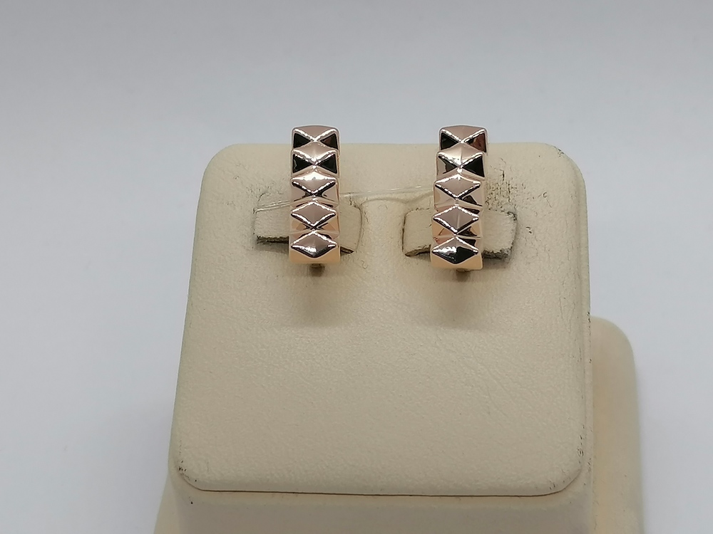 СЕРЬГИ БЕЗ КАМНЯ (Au 585)