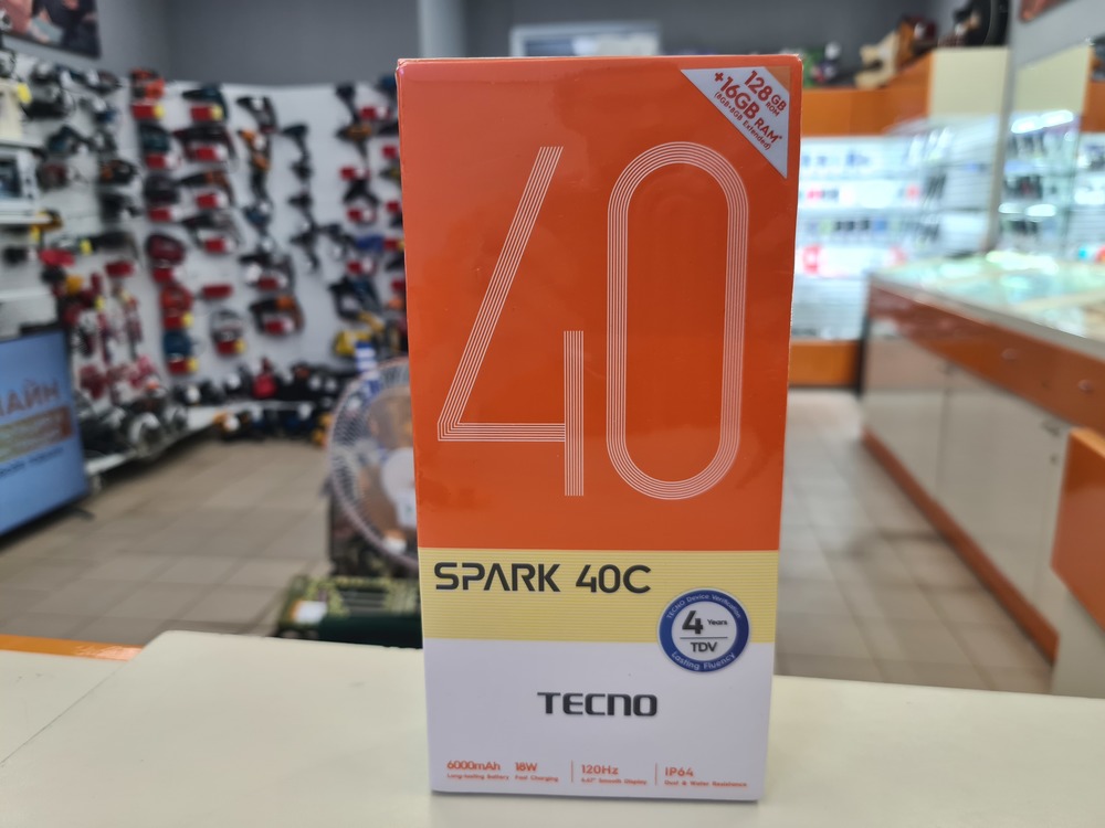 Смартфон Tecno Spark 40C 8/128