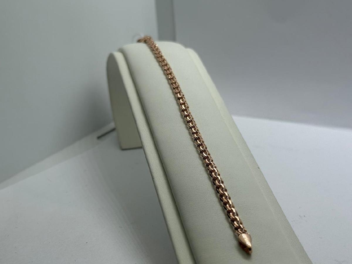 БЛБ585 БРАСЛЕТ ПОЛНОВЕСНЫЙ Бисмарк (Au 585)