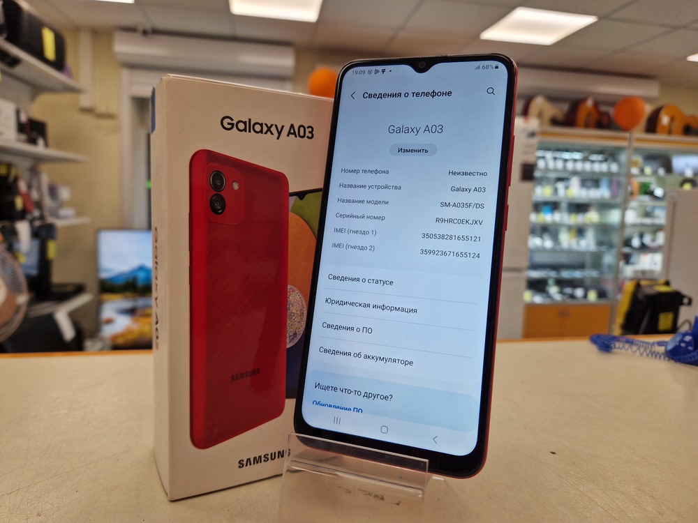 Смартфон Samsung Galaxy A03 3/32
