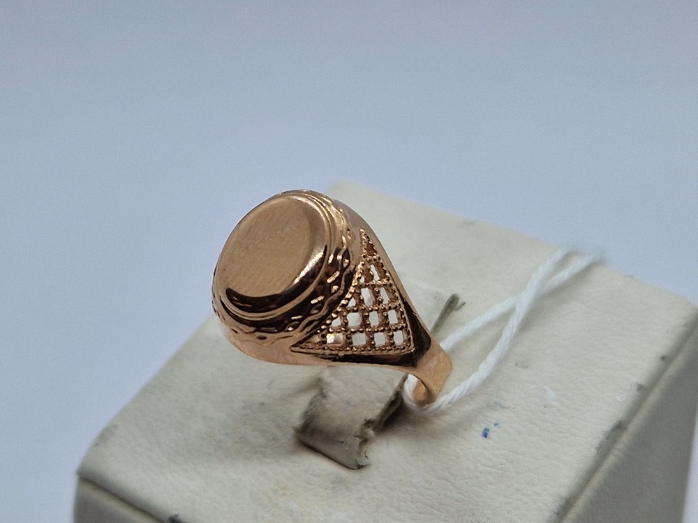 КОЛБКМ583 КОЛЬЦО БЕЗ КАМНЯ (Au 583)