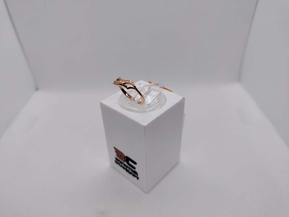 КОЛКМИ585 КОЛЬЦО С КАМНЯМИ (Au 585)
