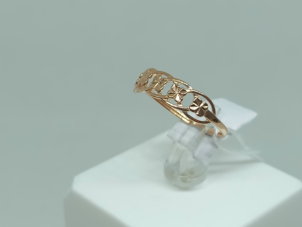 КОЛБКМ585 КОЛЬЦО БЕЗ КАМНЯ (Au 585)