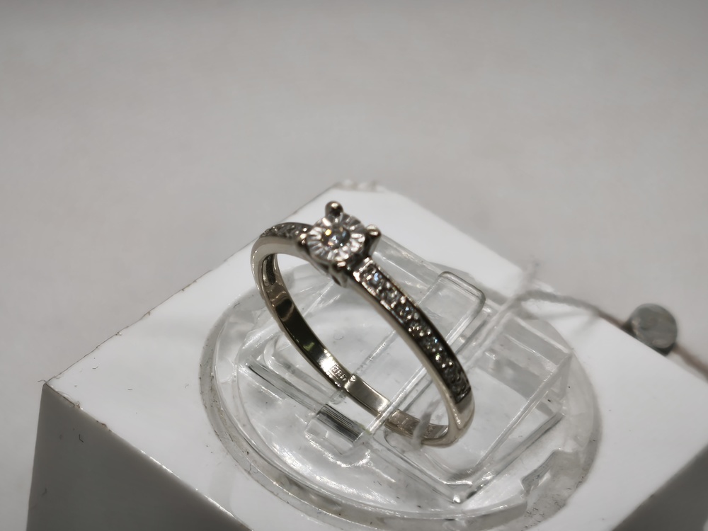 КОЛЬЦО БРИЛЛИАНТ Au 585