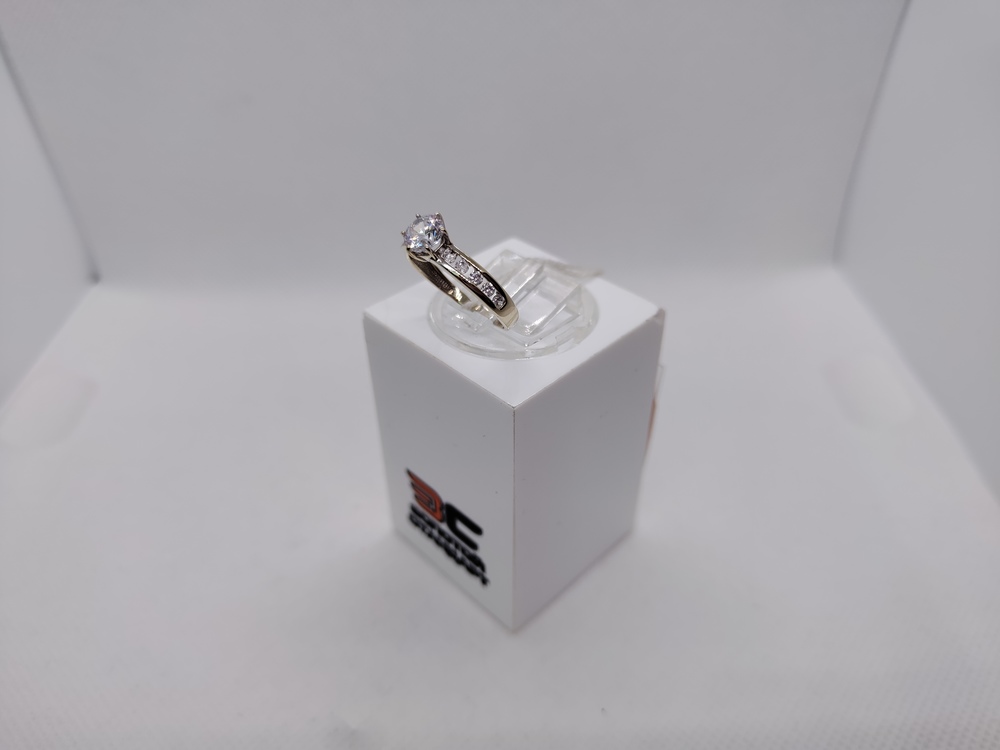 КОЛКМИ585 КОЛЬЦО С КАМНЯМИ (Au 585)