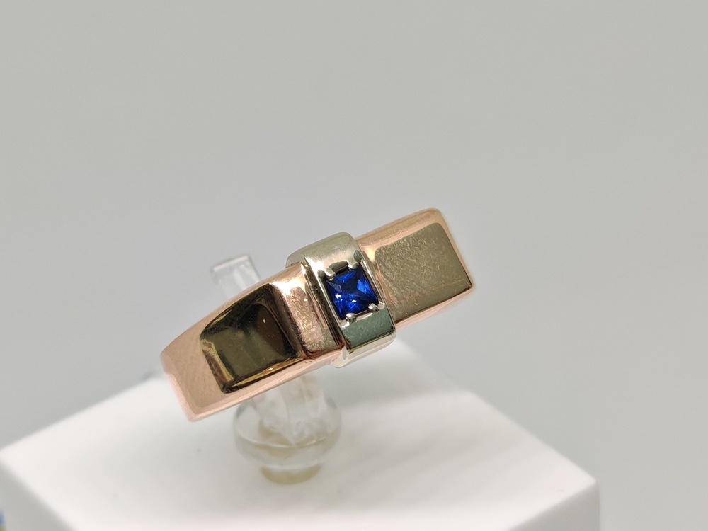 КОЛЬЦО ПЕЧАТКА с камнем (Au 585)