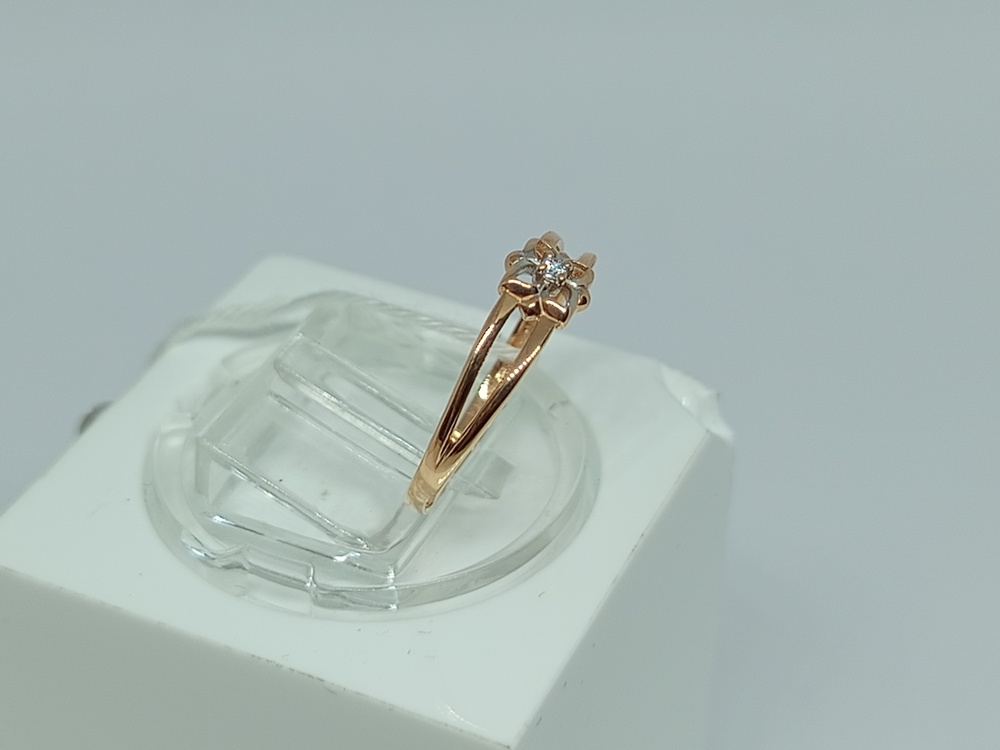 КОЛЬЦО С КАМНЕМ (Au 585)