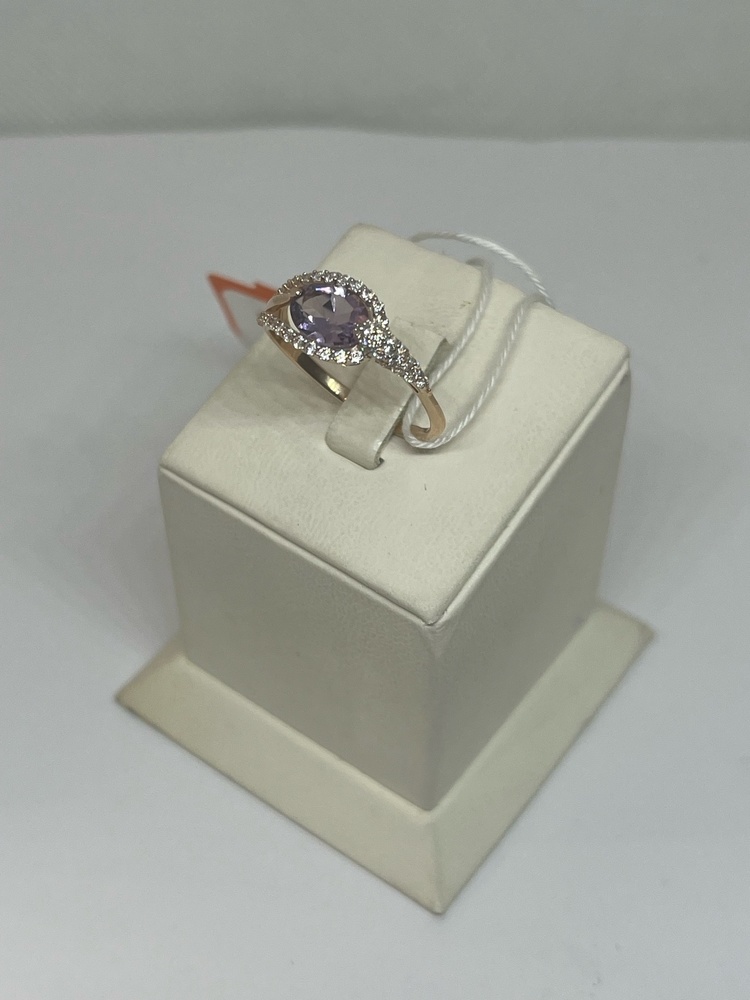 КОЛКМИ585 КОЛЬЦО С КАМНЯМИ (Au 585)