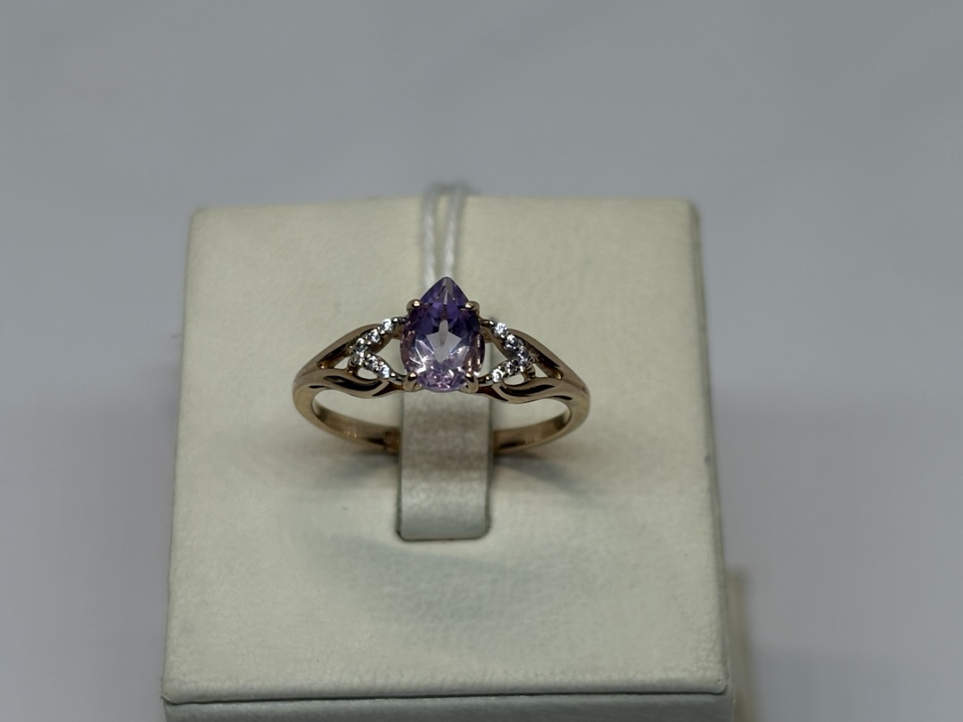 КОЛКМИ585 КОЛЬЦО С КАМНЯМИ (Au 585)