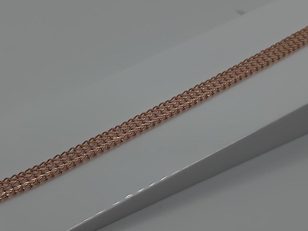 БЛ8585 БРАСЛЕТ ПОЛНОВЕСНЫЙ Восьмерка (Au 585)