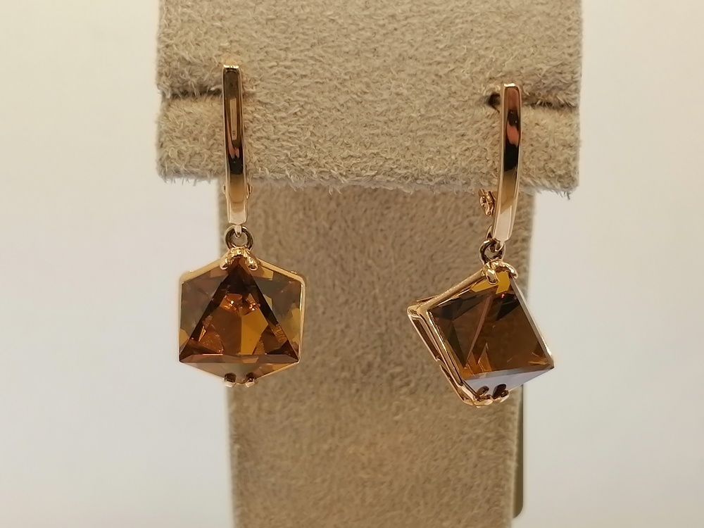 СЕРЬГИ СУЛТАНИТ (Au 585)