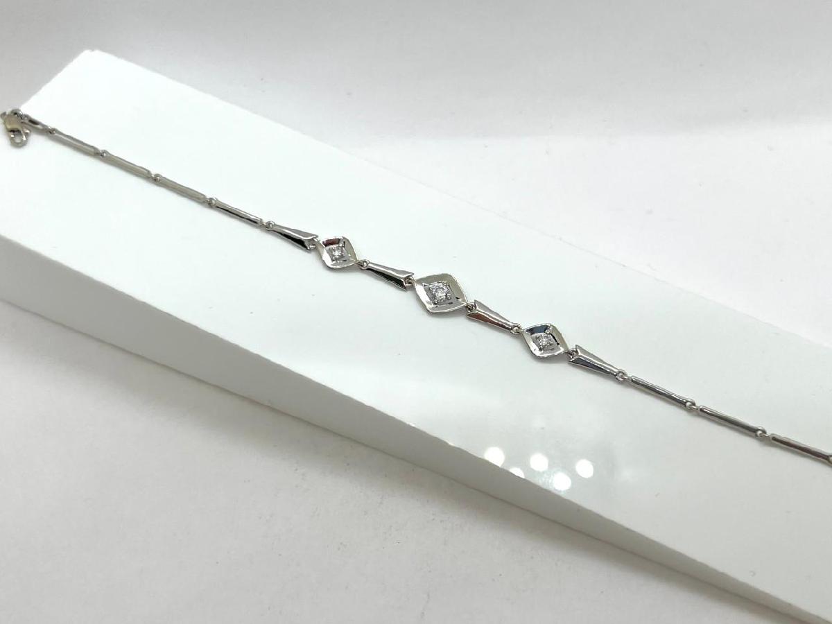 БРАСЛЕТ С КАМНЯМИ (Au 585)