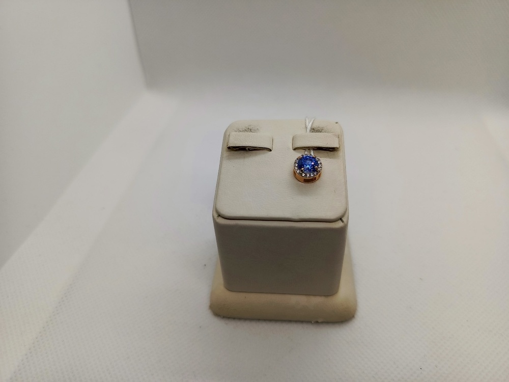 ПОДКМИ585 ПОДВЕСКА С КАМНЯМИ (Au 585)