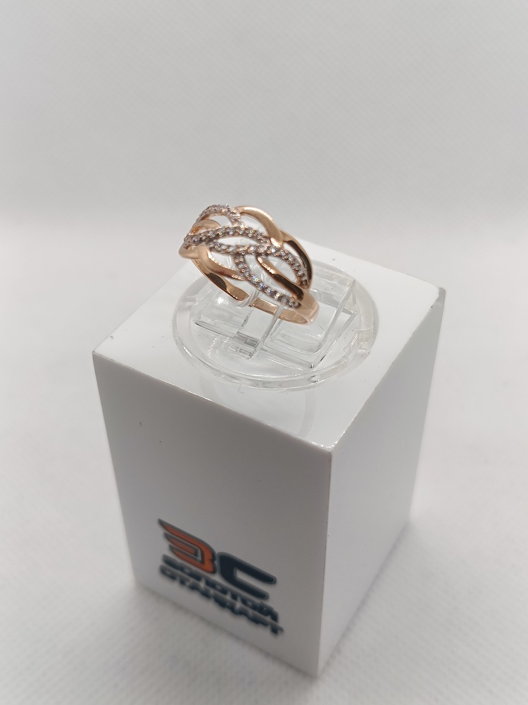 КОЛКМИ585 КОЛЬЦО С КАМНЯМИ (Au 585)