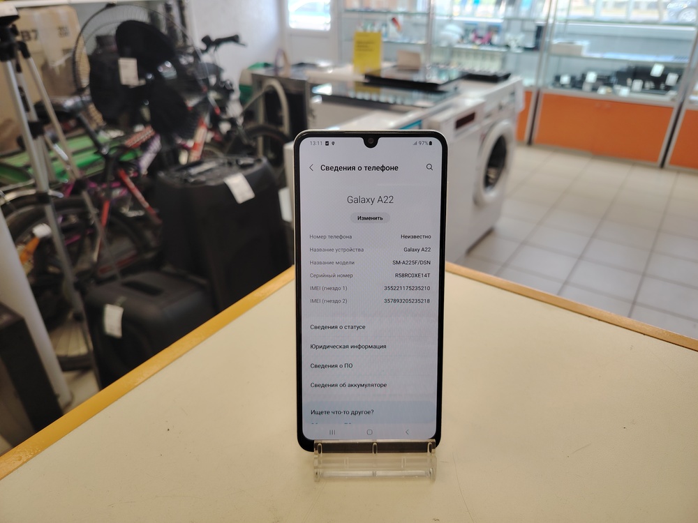 Смартфон Samsung Galaxy A22 4/64