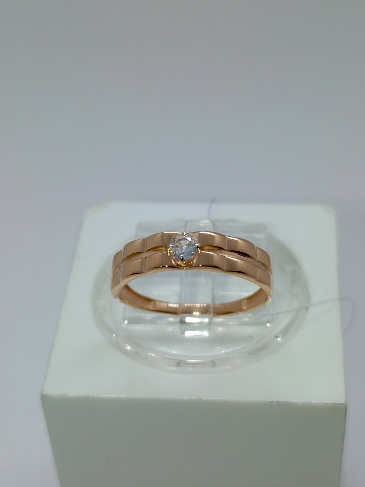 КОЛЬЦО С КАМНЕМ (Au 585)