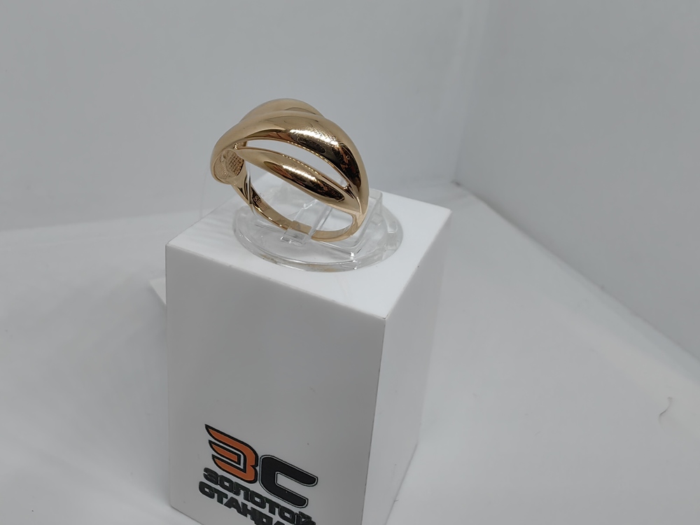 018721 КОЛЬЦО БЕЗ КАМНЯ (Au 585)