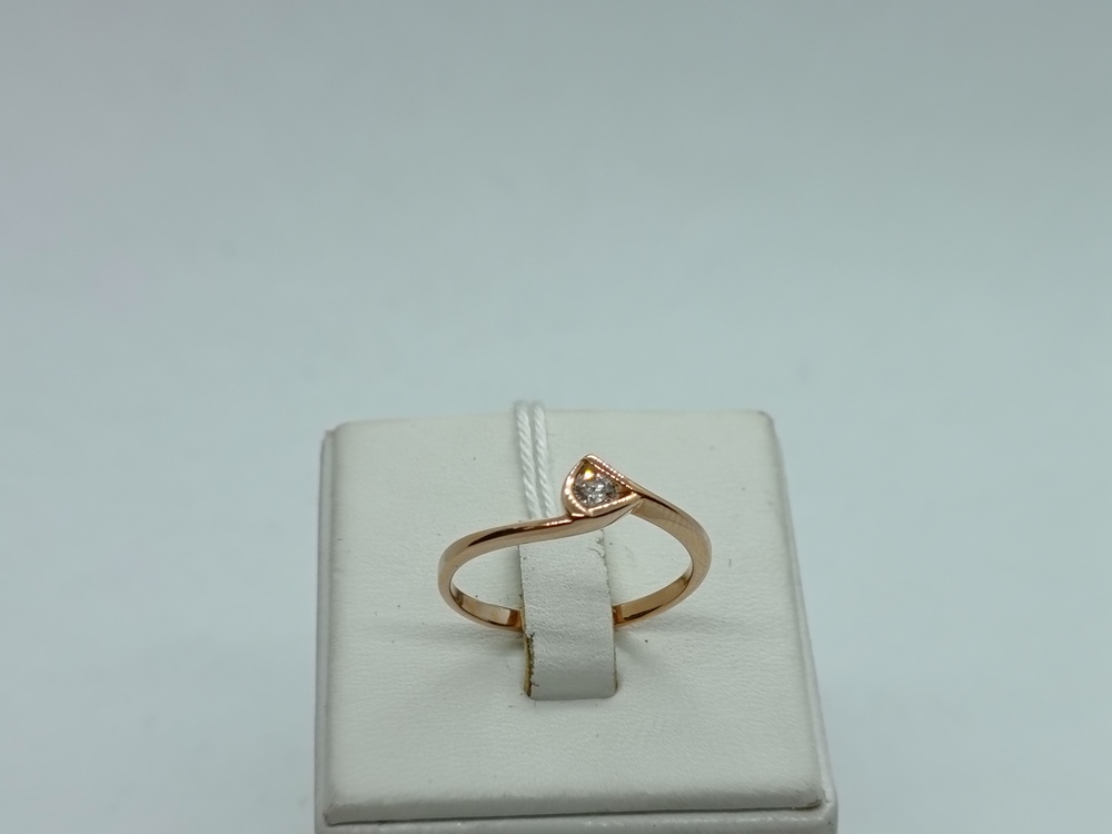 КОЛЬЦО БРИЛЛИАНТ Au 585