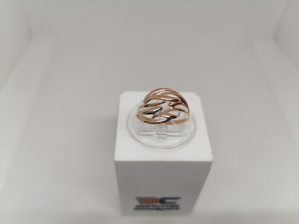 КОЛБКМ585 КОЛЬЦО БЕЗ КАМНЯ (Au 585)