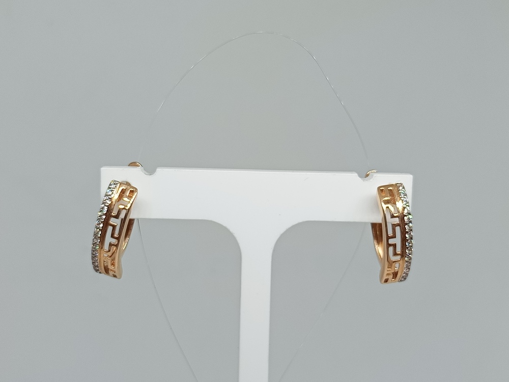 СЕРЬГИ С КАМНЯМИ (Au 585)