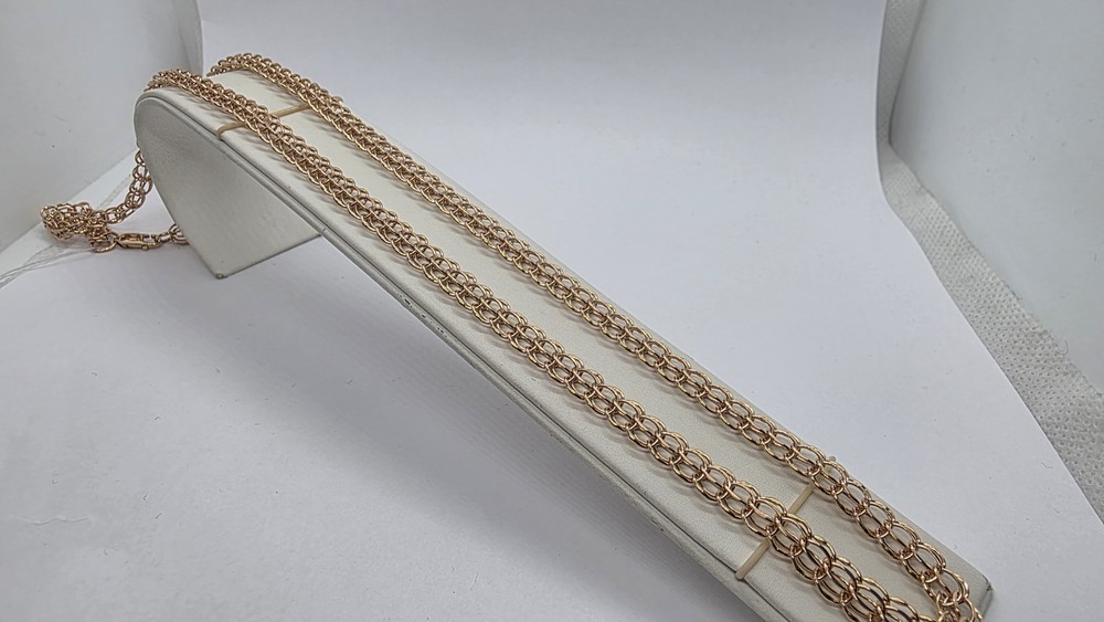 ЦЛИТ585 ЦЕПЬ ПОЛНОВЕСНАЯ Итальянка (Au 585)