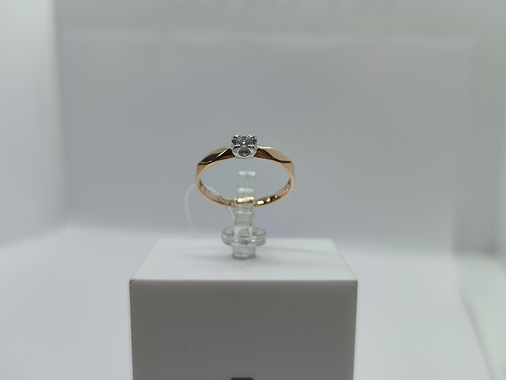 КОЛЬЦО С КАМНЕМ (Au 585)