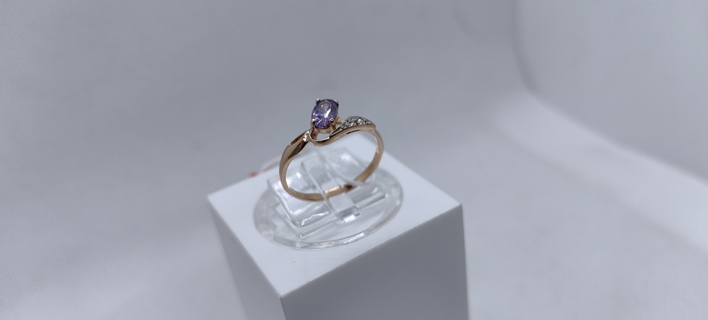 КОЛКМИ585 КОЛЬЦО С КАМНЯМИ (Au 585)