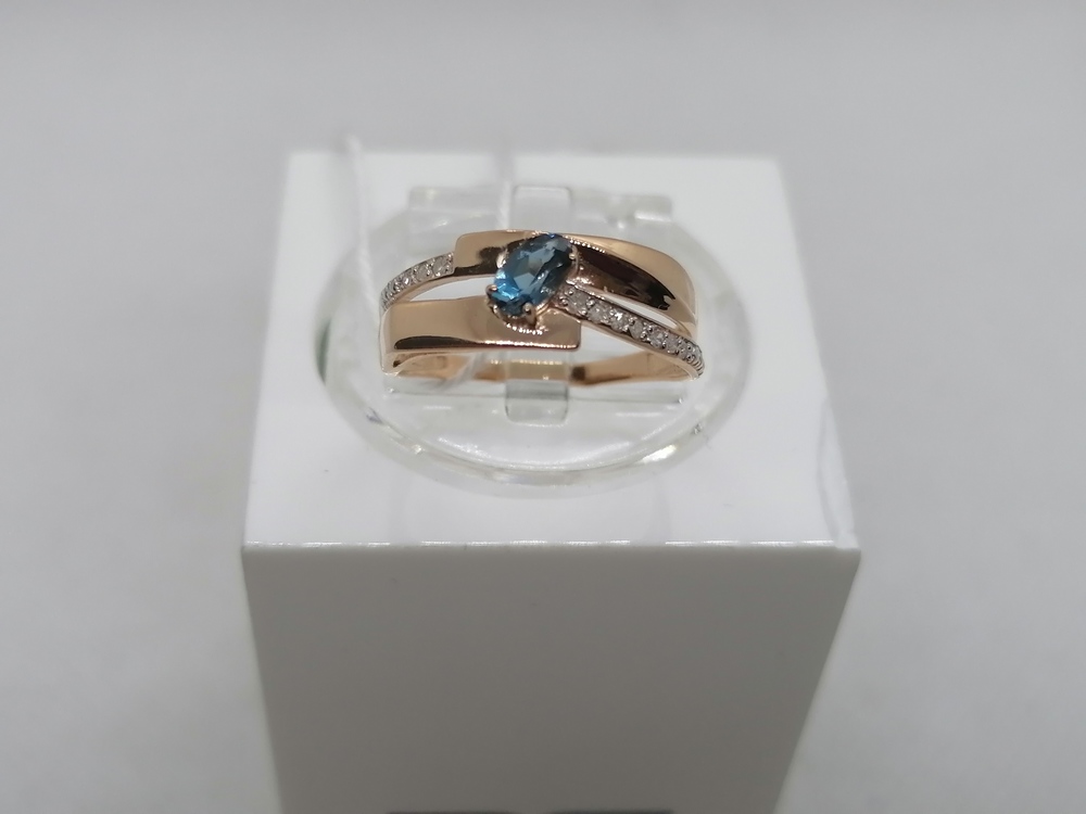 КОЛЬЦО БРИЛЛИАНТ Au 585