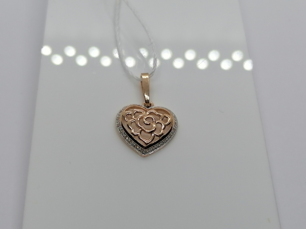 ПОДВЕСКА С КАМНЯМИ (Au 585)