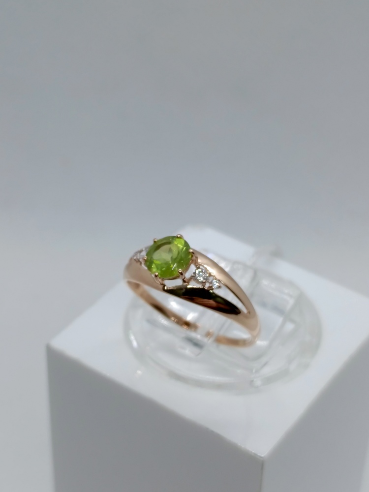 КОЛКМИ585 КОЛЬЦО С КАМНЯМИ (Au 585)