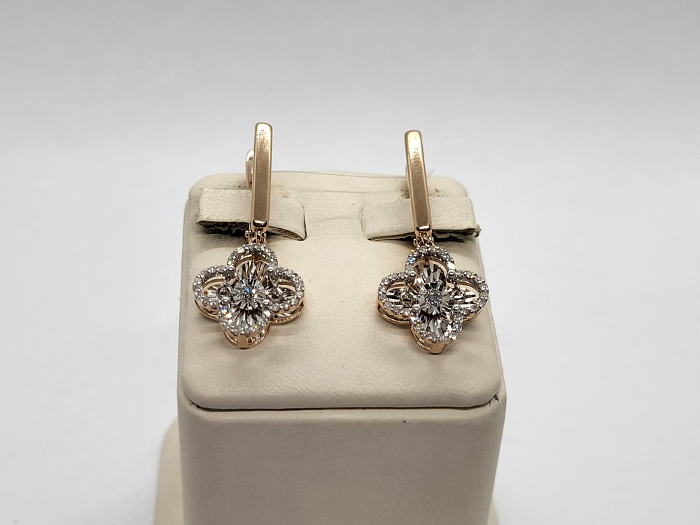 СЕРЬГИ БРИЛЛИАНТ (Au 585)