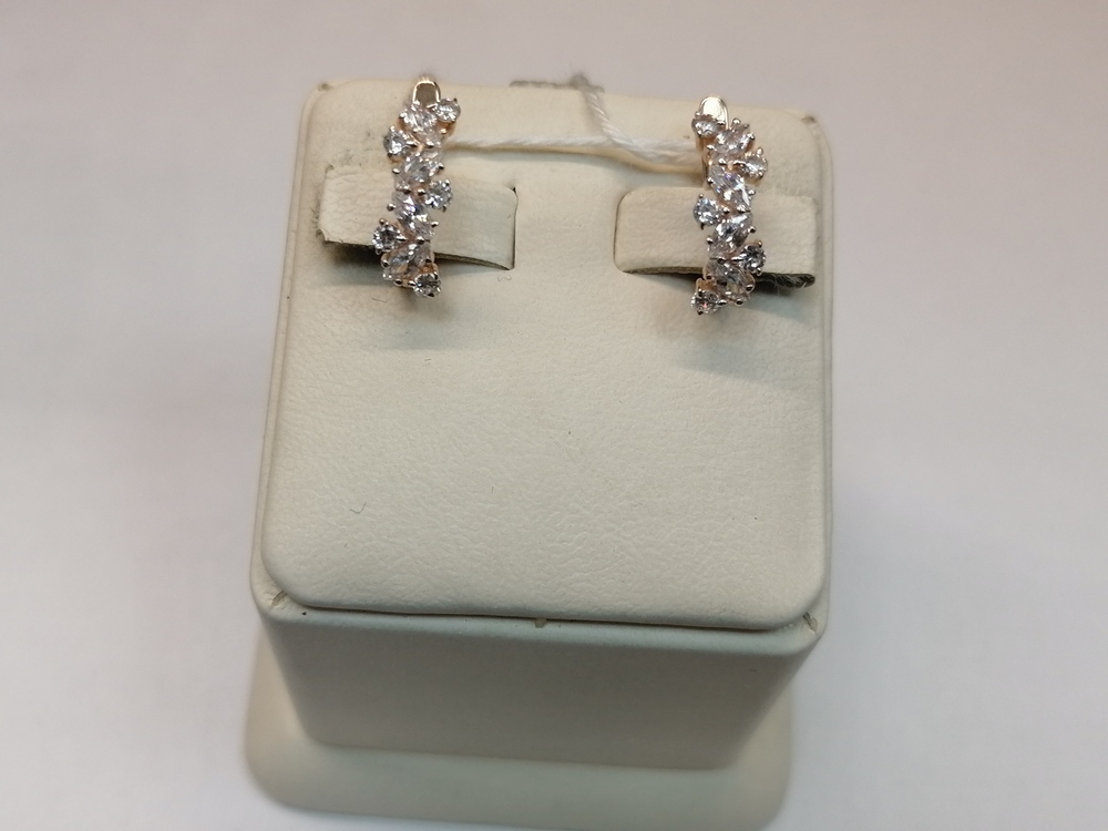 СКМИ585 СЕРЬГИ С КАМНЯМИ (Au 585) СКМИ585 СЕРЬГИ С КАМНЯМИ (Au 585)