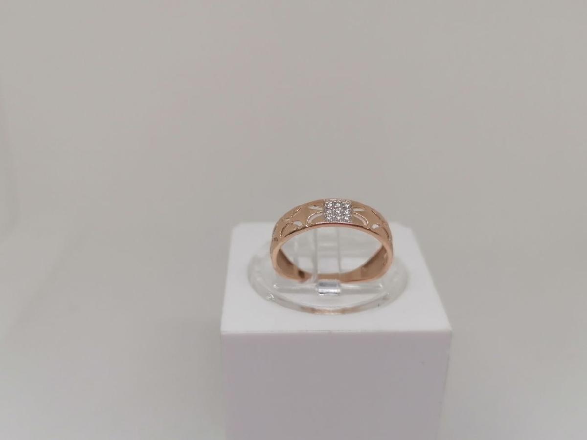 КОЛКМИ585 КОЛЬЦО С КАМНЯМИ (Au 585)