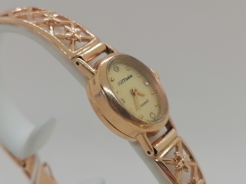 ЧАСЫ МАК ТАЙМ Au 585