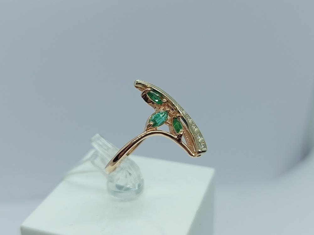 КОЛЬЦО БРИЛЛИАНТ Au 585