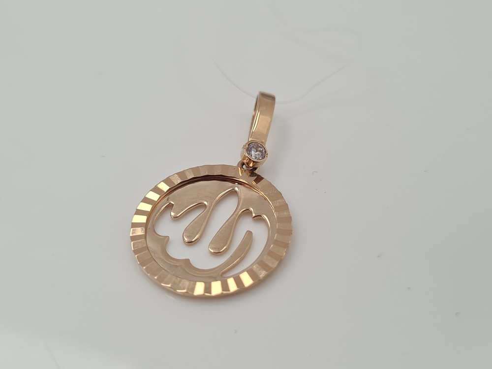 ПОДВЕСКА КОРАН с камнем (Au 585)