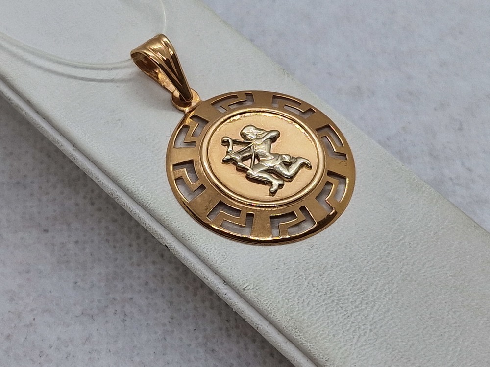 880 ПОДВЕСКА ЗНАК ЗОДИАКА без камня (Au 585)