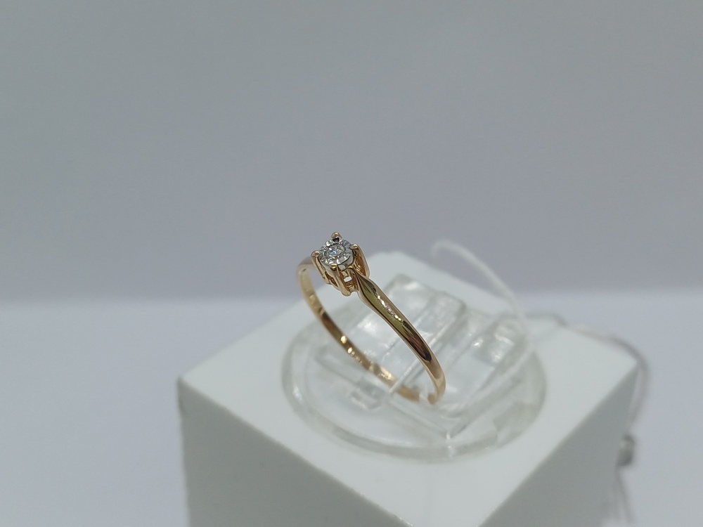 КОЛЬЦО БРИЛЛИАНТ Au 585