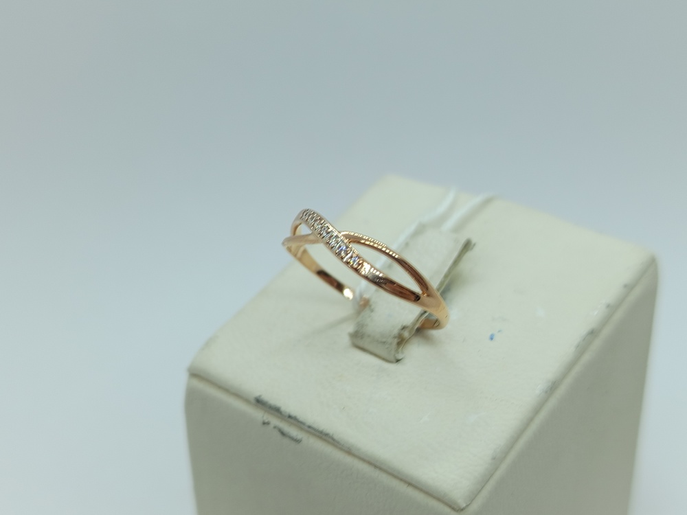 КОЛКМИ585 КОЛЬЦО С КАМНЯМИ (Au 585)