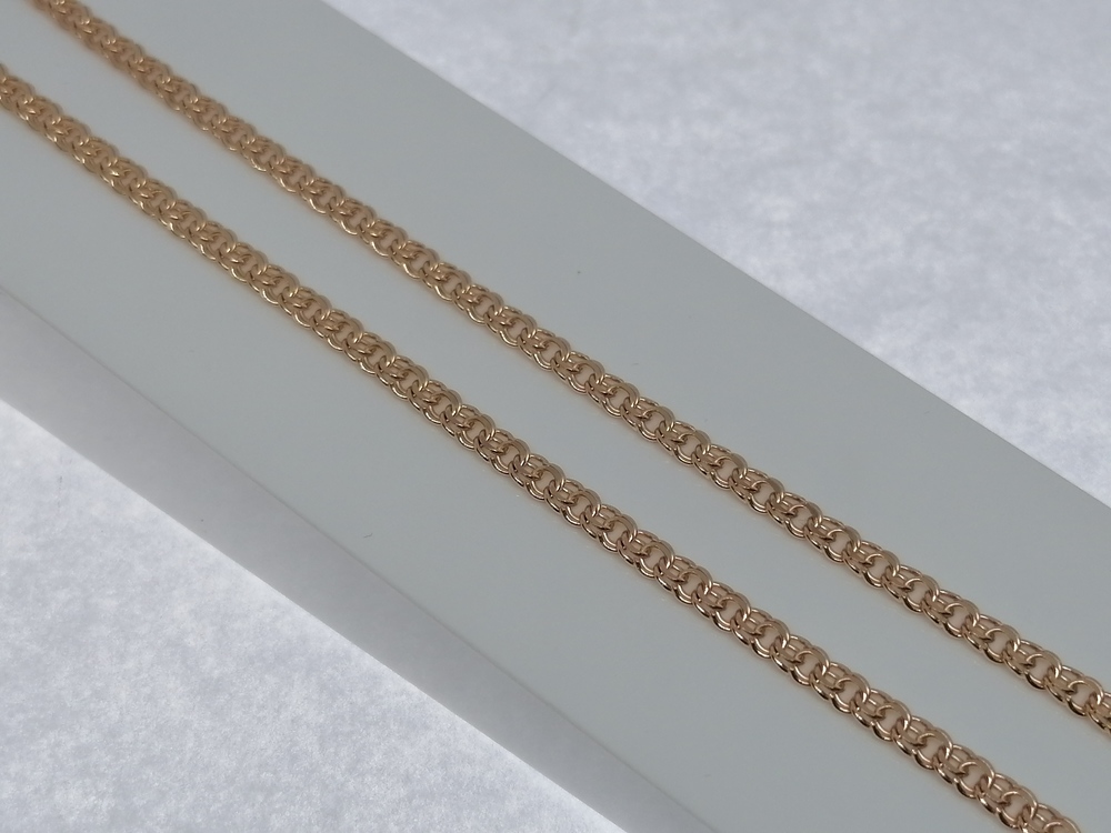 ЦЕПЬ ПОЛНОВЕСНАЯ Бисмарк (Au 585)