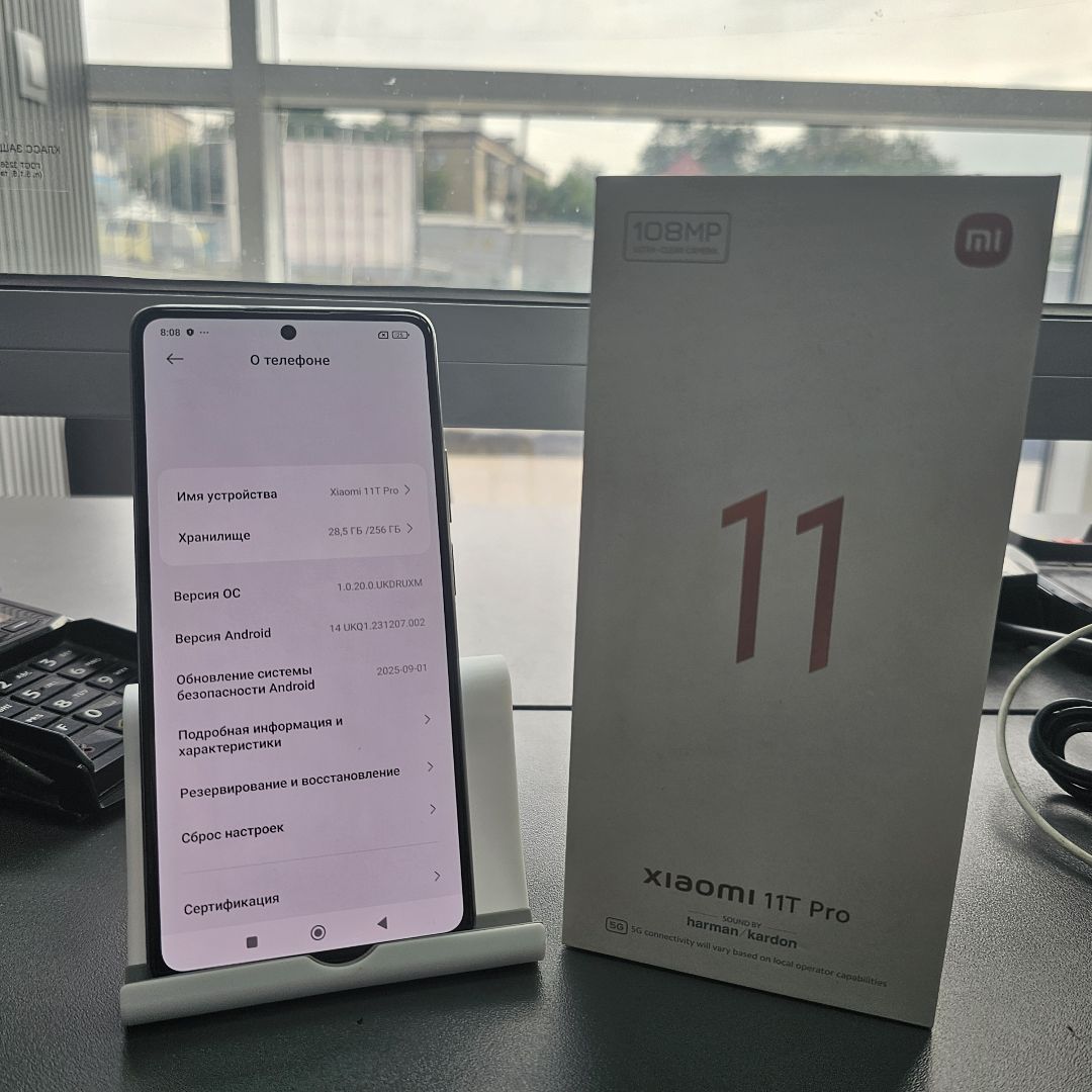 Смартфон Xiaomi 11T Pro 12/256