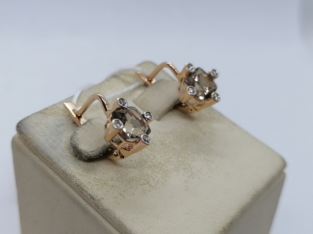 СЕРЬГИ БРИЛЛИАНТ (Au 585)