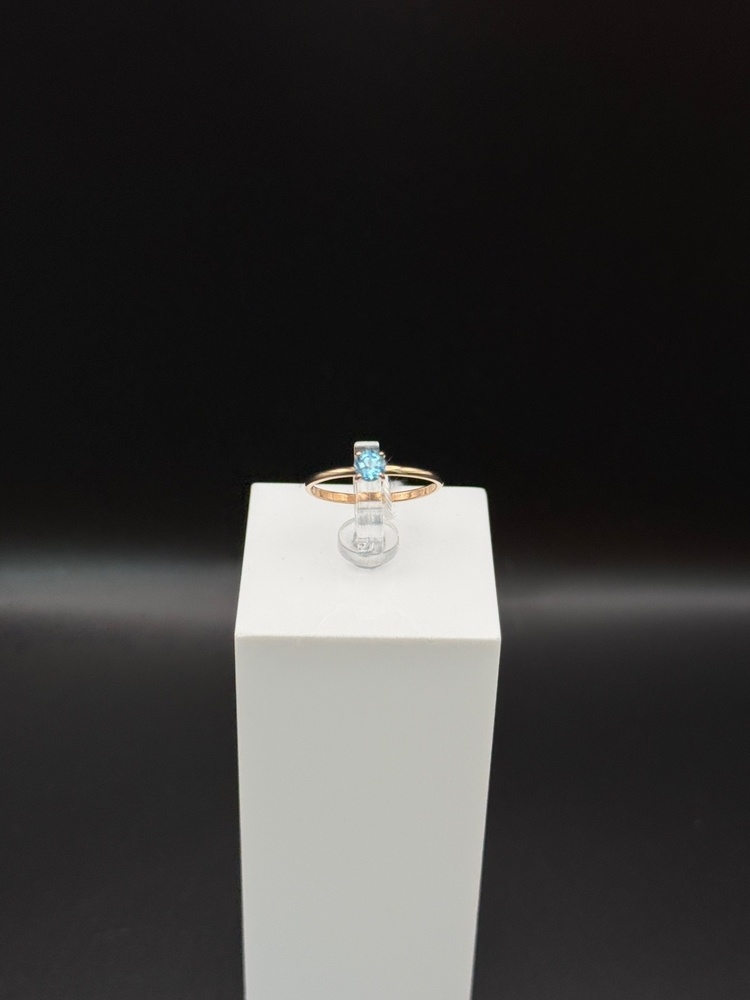 КОЛКМ585 КОЛЬЦО С КАМНЕМ (Au 585)