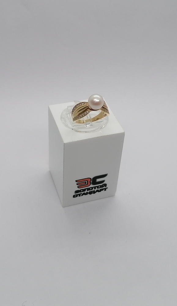 КОЛКМИ585 КОЛЬЦО С КАМНЯМИ (Au 585)