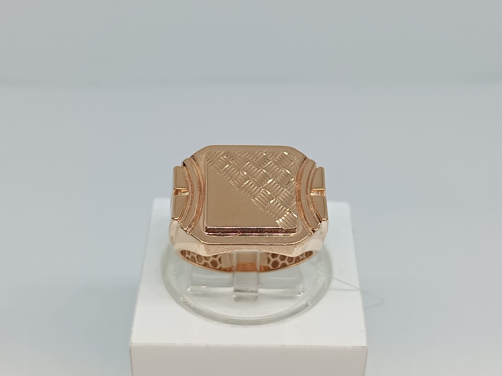 КОЛЬЦО ПЕЧАТКА без камня (Au 585)