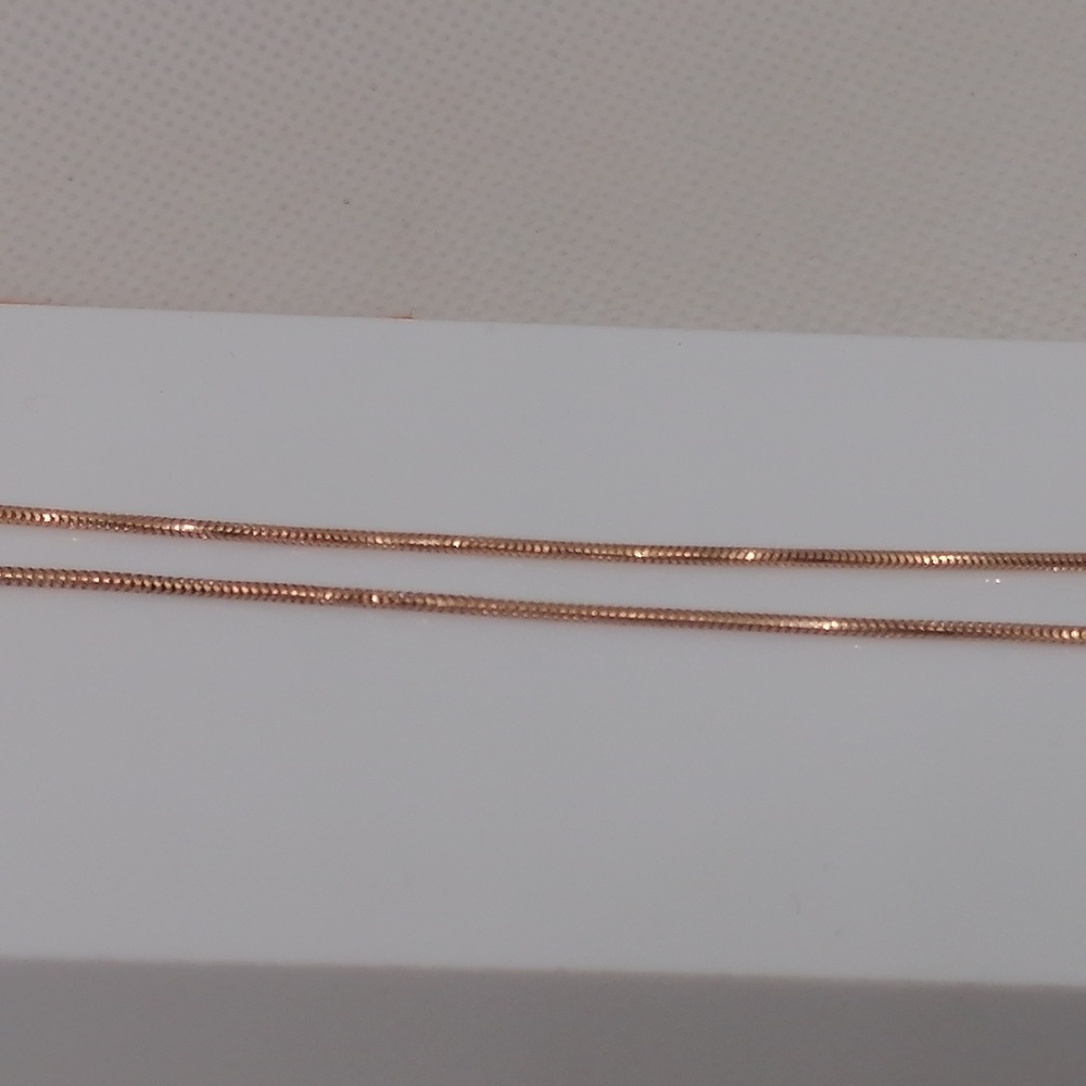 ЦЛЖГ585 ЦЕПЬ ПОЛНОВЕСНАЯ Жгут(снейк) (Au 585)