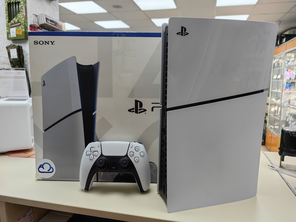 Игровая приставка PlayStation 5 Slim 1TB (С дисководом)